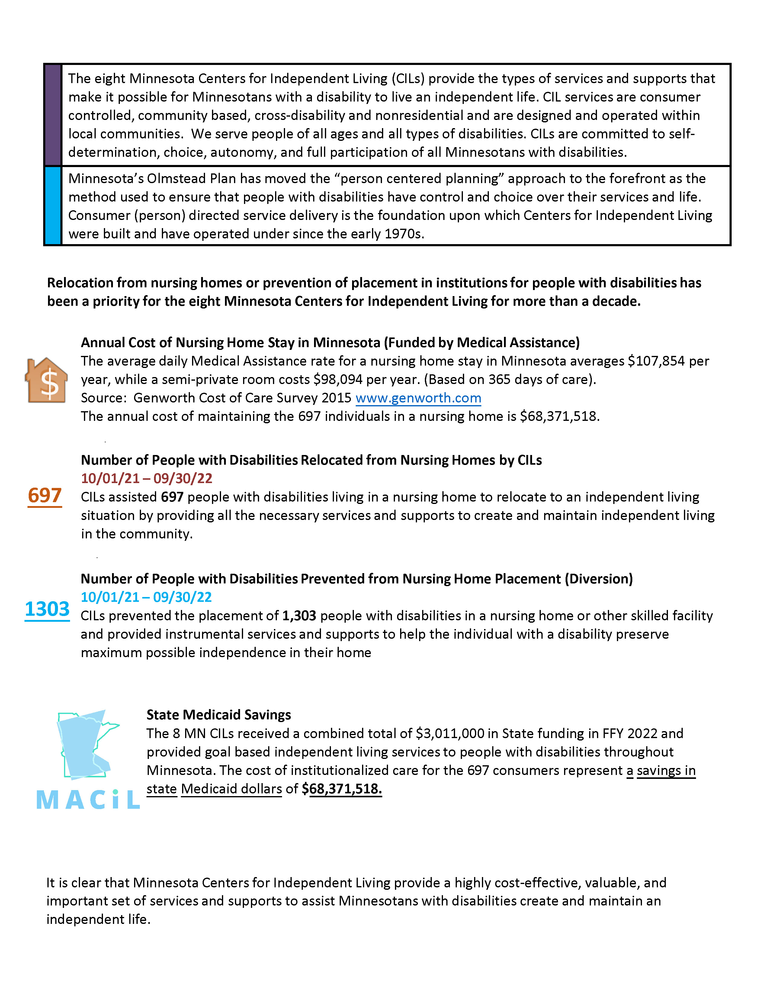 Minnesota Legislative Handout - Page 2